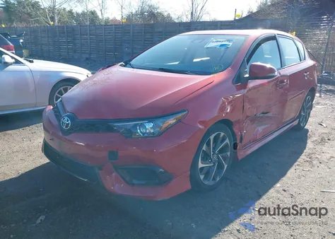 2017 Toyota Corolla Im z USA, uszkodzony, nr VIN JTNKARJE4HJ545270